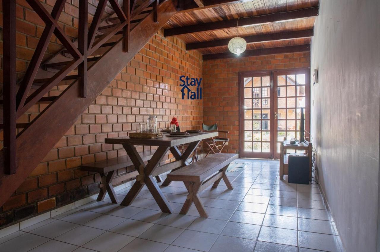 Casa em Gravata com Piscina e Churrasqueira e Forno de Pizza - SH010 Villa Esterno foto