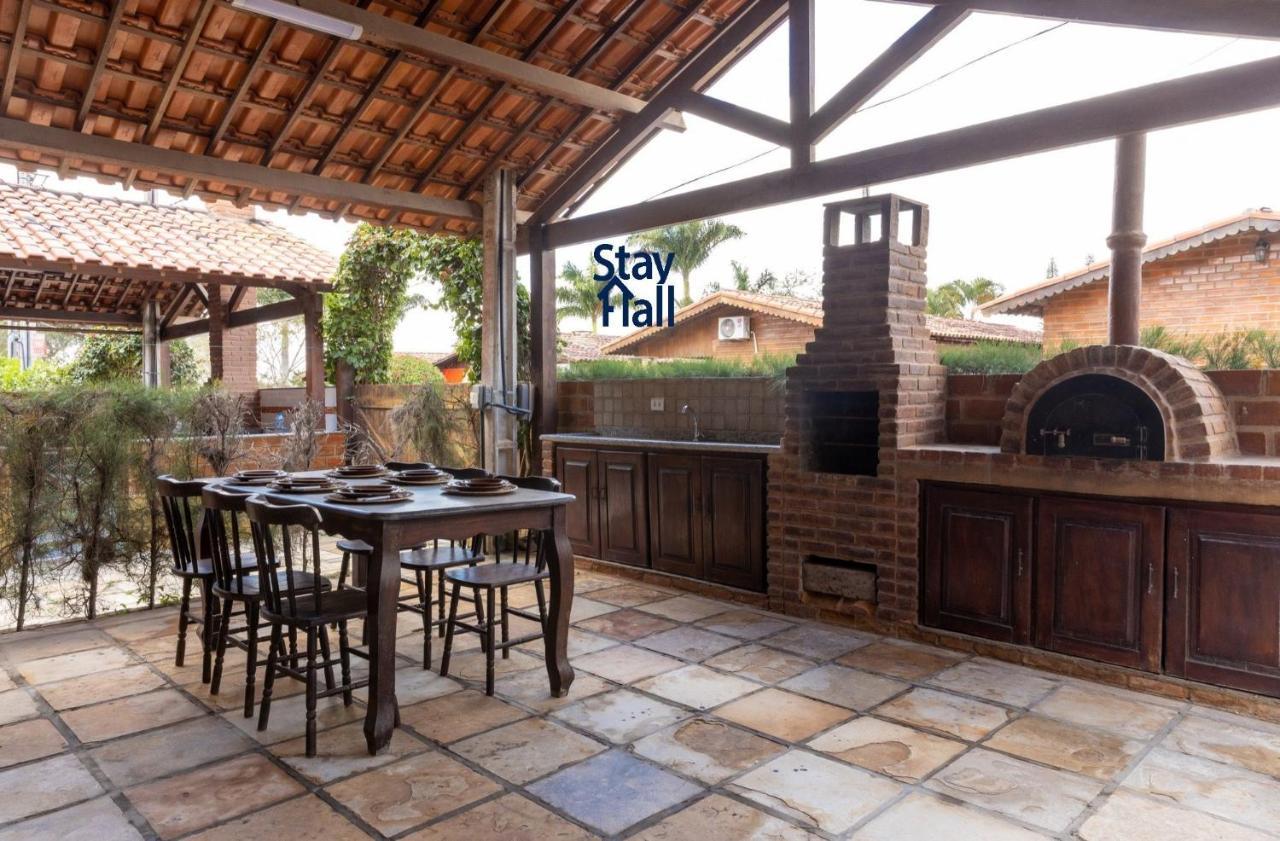 Casa em Gravata com Piscina e Churrasqueira e Forno de Pizza - SH010 Esterno foto